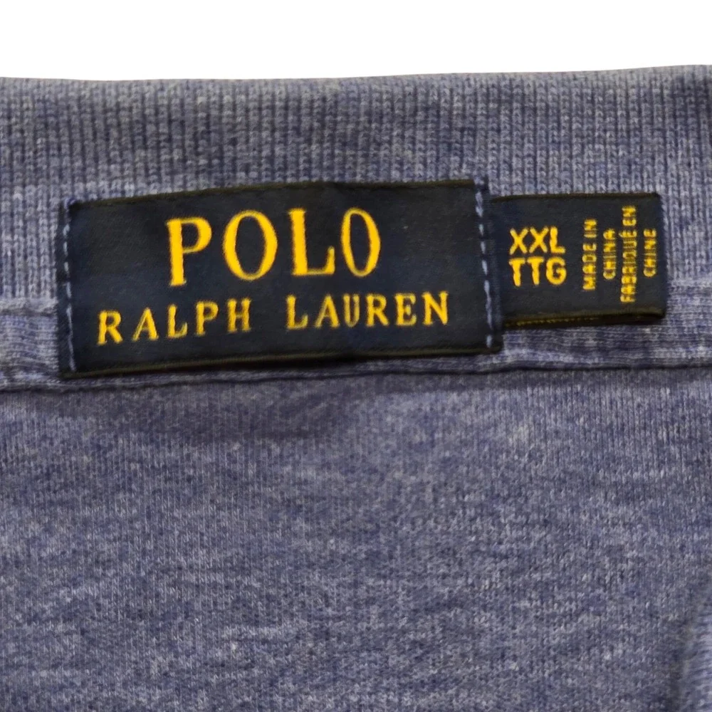 Polo Ralph Lauren Classic‎ Fit Polo Shirt Blue Casual Men XXL